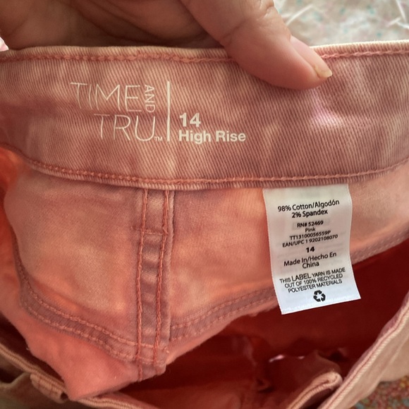 light pink time and tru jean shorts - Picture 3 of 4